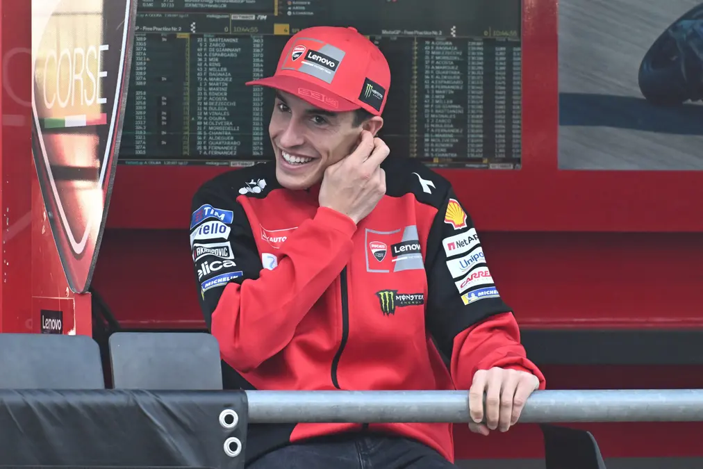Marc Márquez destaca el sufrimiento de Bagnaia y refuerza su apoyo: “Lo necesitamos”