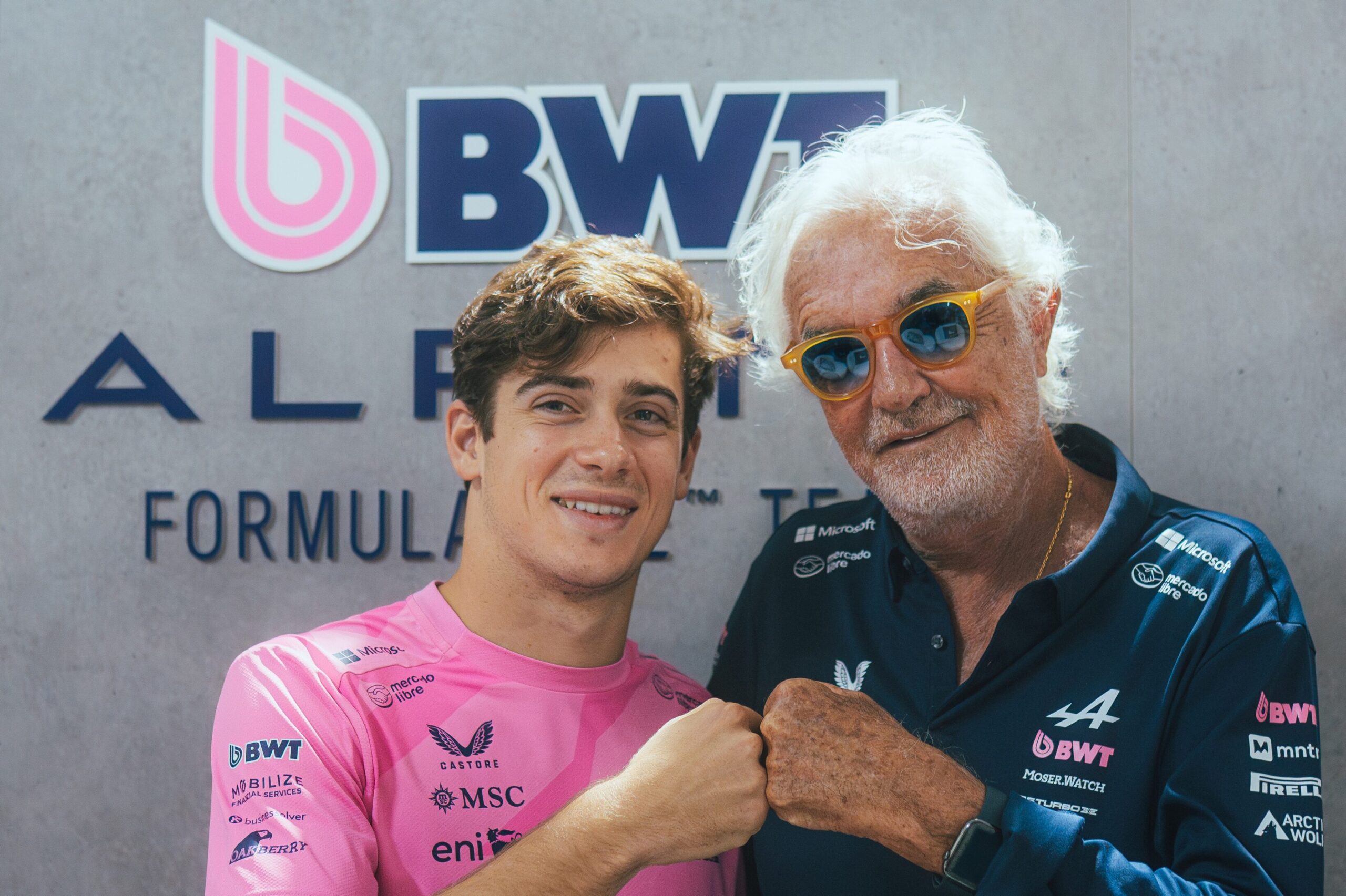 Briatore cita «cualidades y potencial» de Colapinto tras renovación de Alpine para 2026
