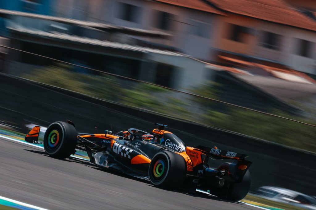 Piastri dice estar «más cómodo» con McLaren en Brasil, pero cita dificultades con neumáticos