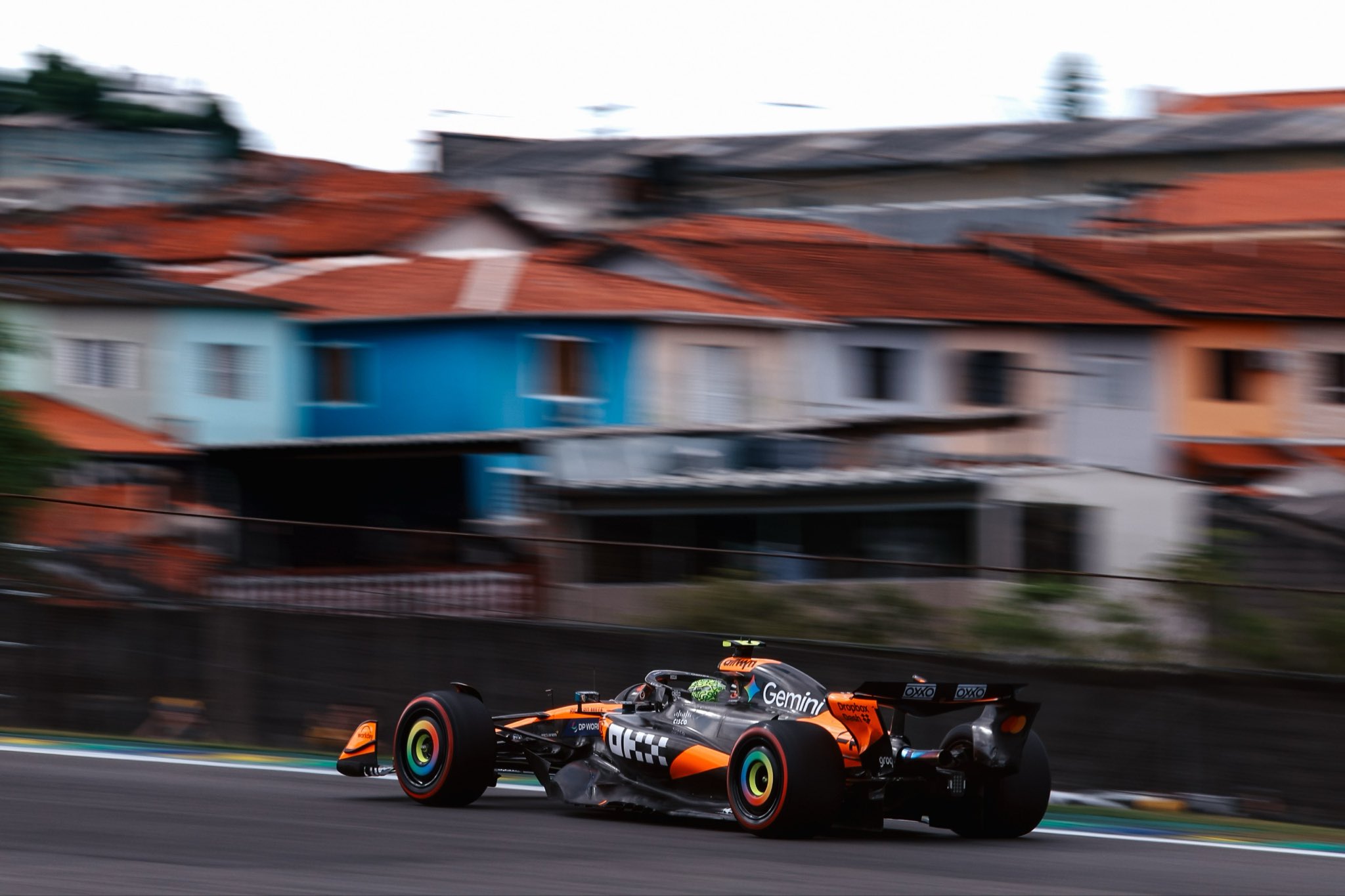 Norris admite «presión innecesaria» en intento final por la pole en GP de São Paulo