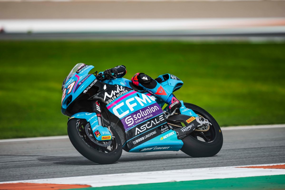 Holgado lidera treino da Moto2 em Valência. González é 10º e Moreira, 19º