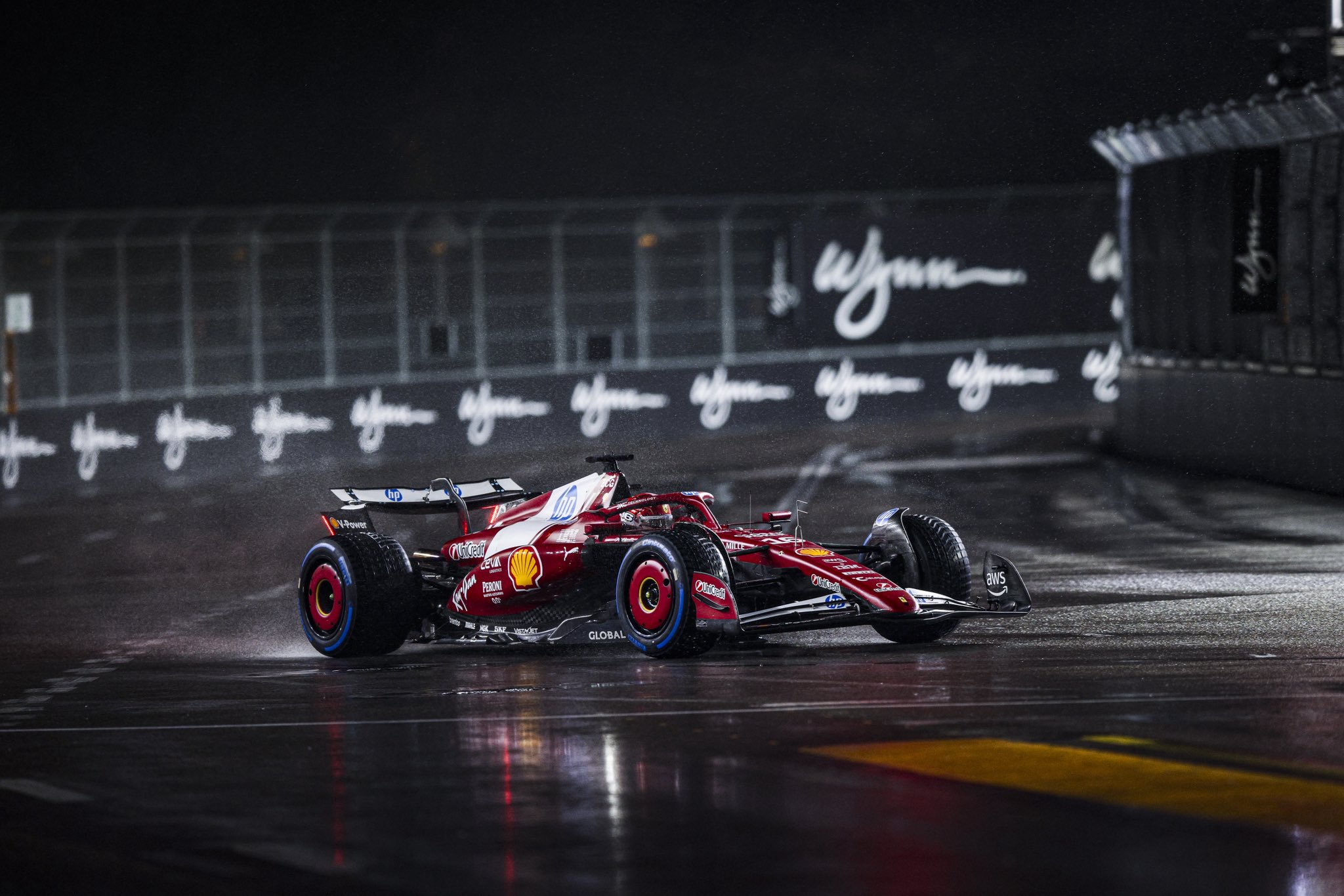 Ferrari dice que perdió el GP de Las Vegas en la clasificación y lamenta: «El coche era bueno»