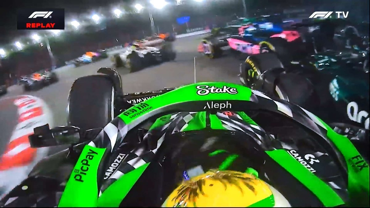 Bortoleto causa bagunça na largada, acerta Stroll e abandona GP de Las Vegas de F1