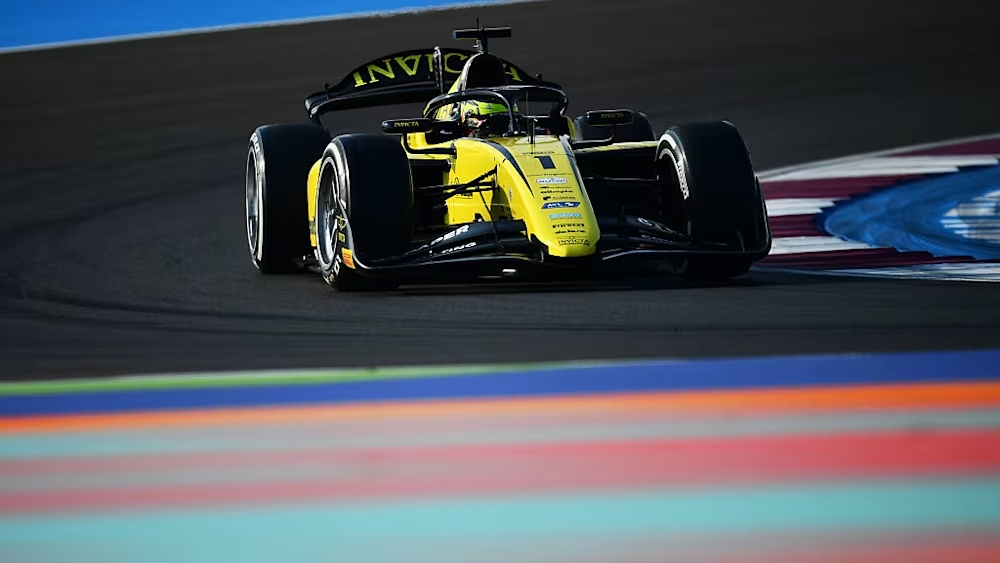 Fornaroli vence a Beganovic y comanda práctica libre de F2 en Qatar; Duerksen, 20°