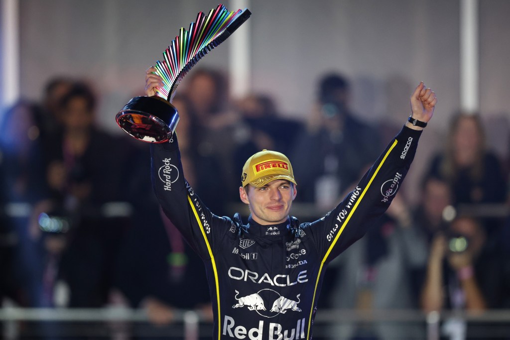 Verstappen celebra victoria en Las Vegas y sueña con lograr el quinto título de F1 en 2025