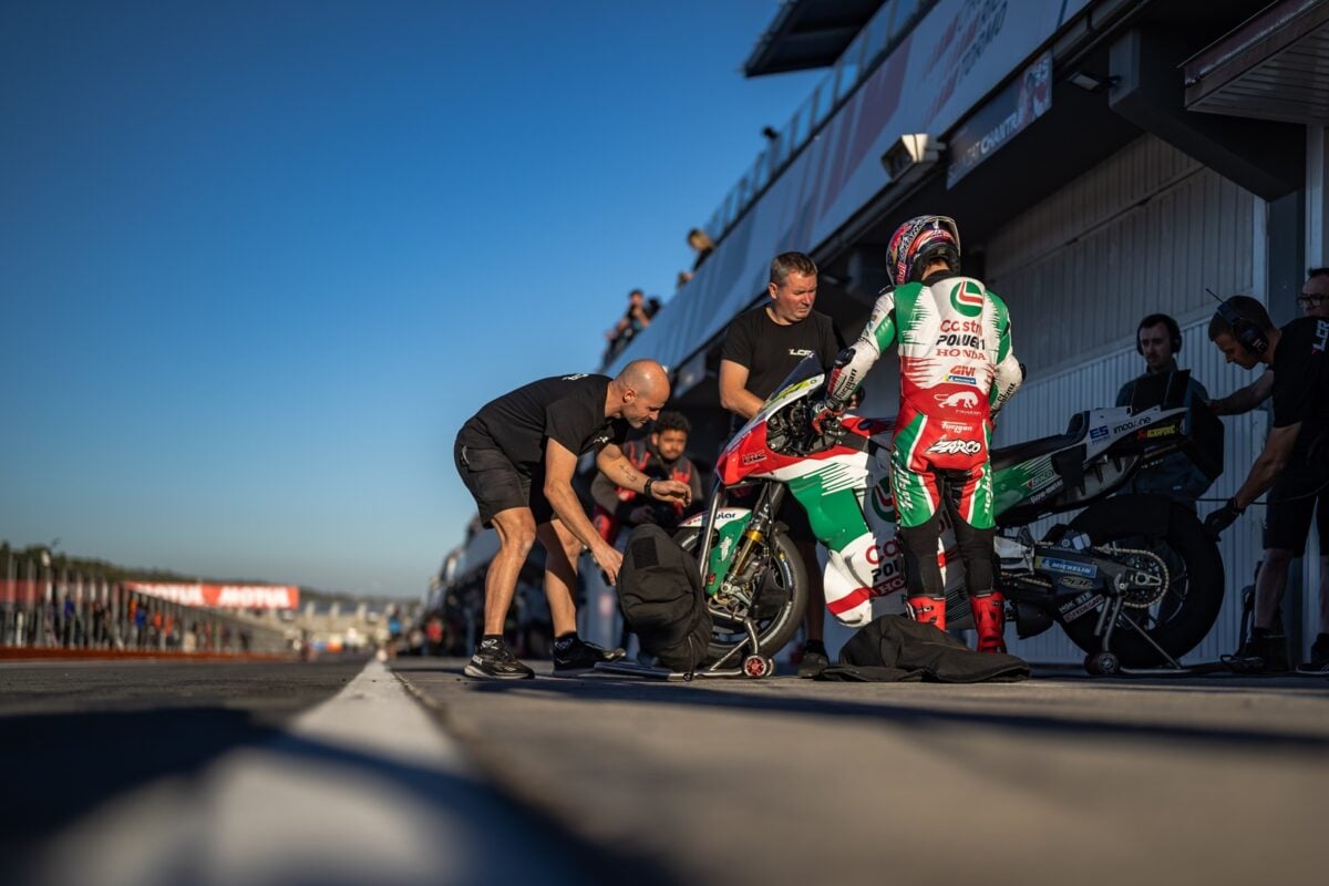 «Ni muy buena ni muy mala»: Zarco analiza el funcionamiento de la nueva Honda en Valencia