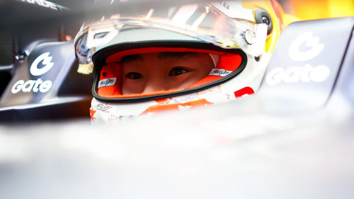 Tsunoda celebra la SQ3 “muy tranquila” para sprint del GP de Qatar: “Tengo más confianza”