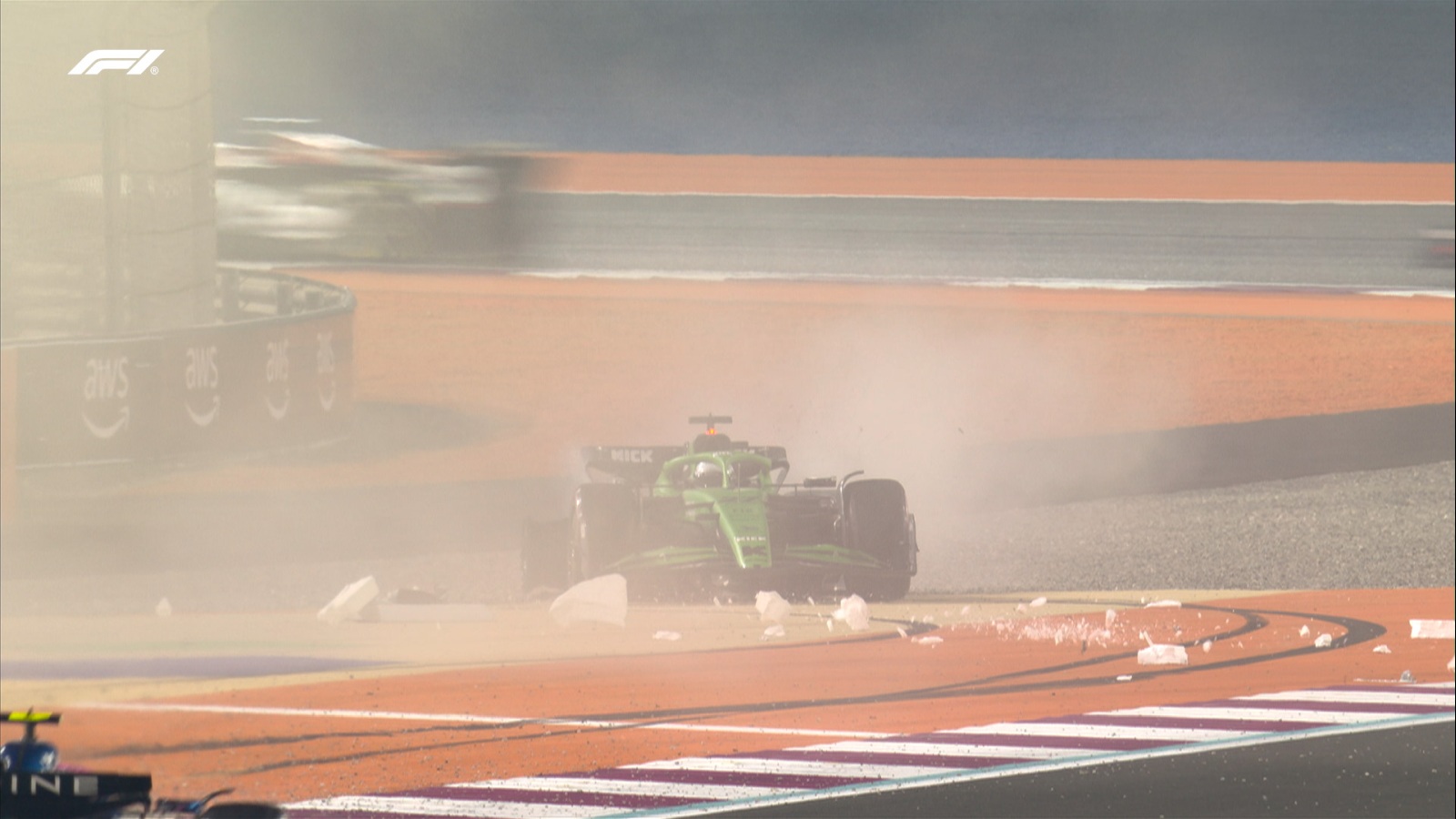 Hülkenberg acerta Gasly em ultrapassagem e força entrada do safety-car no GP do Catar