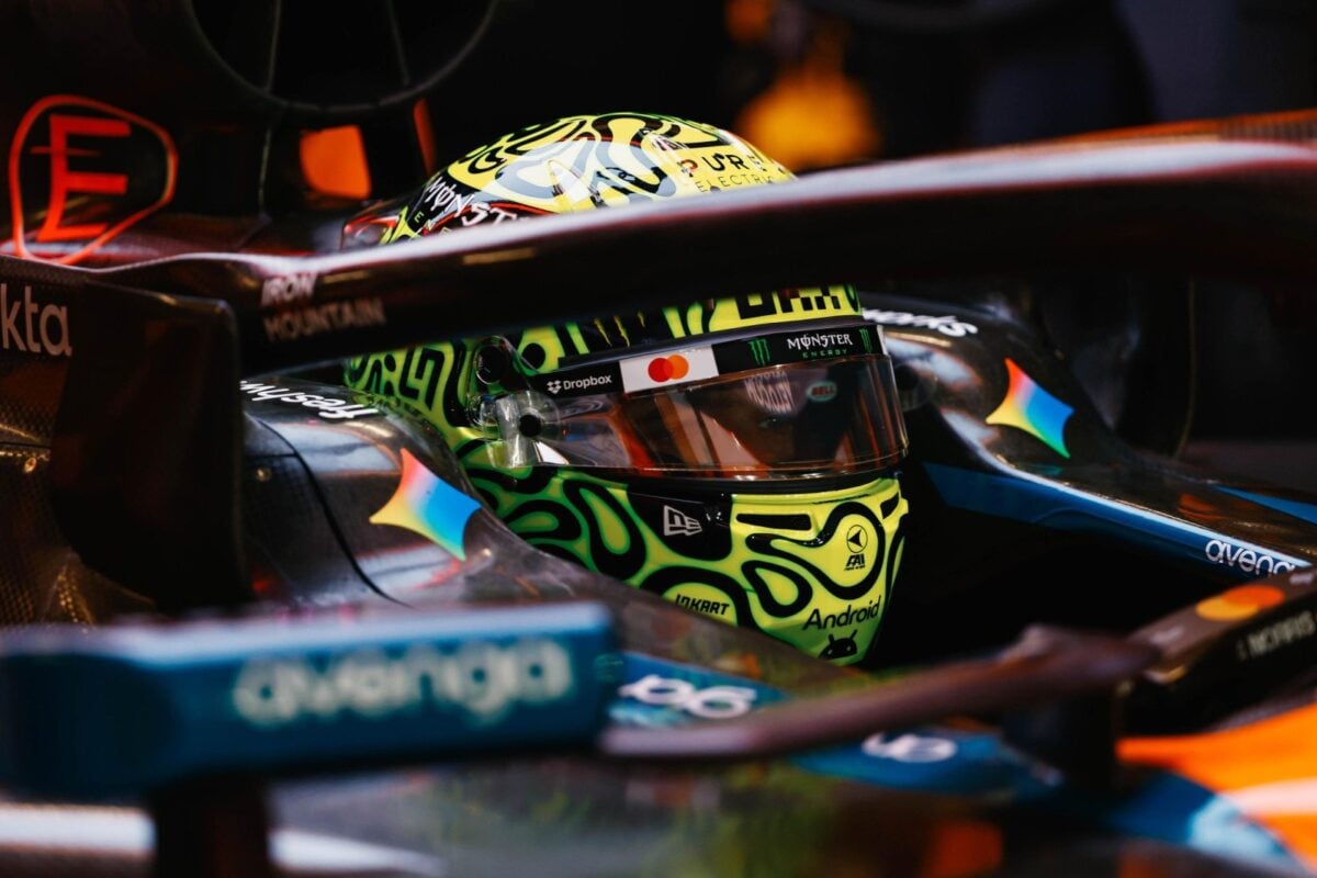 Norris se responsabiliza por el error que le costó la pole en Qatar: “Estuve muy cerca”