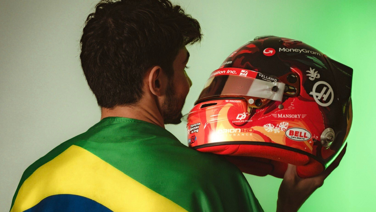 Ocon homenageia Senna e faz referências à natureza em capacete do GP de São Paulo