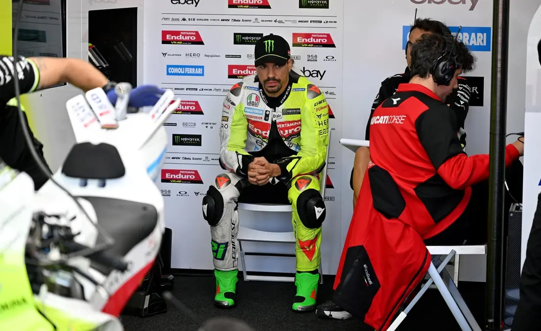 Morbidelli se fractura un dedo de la mano y se pierde los test de MotoGP en Valencia