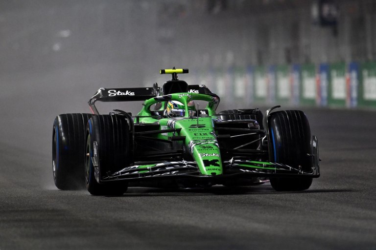 Gabriel Bortoleto larga no 18º lugar em Las Vegas (Foto: Sauber)