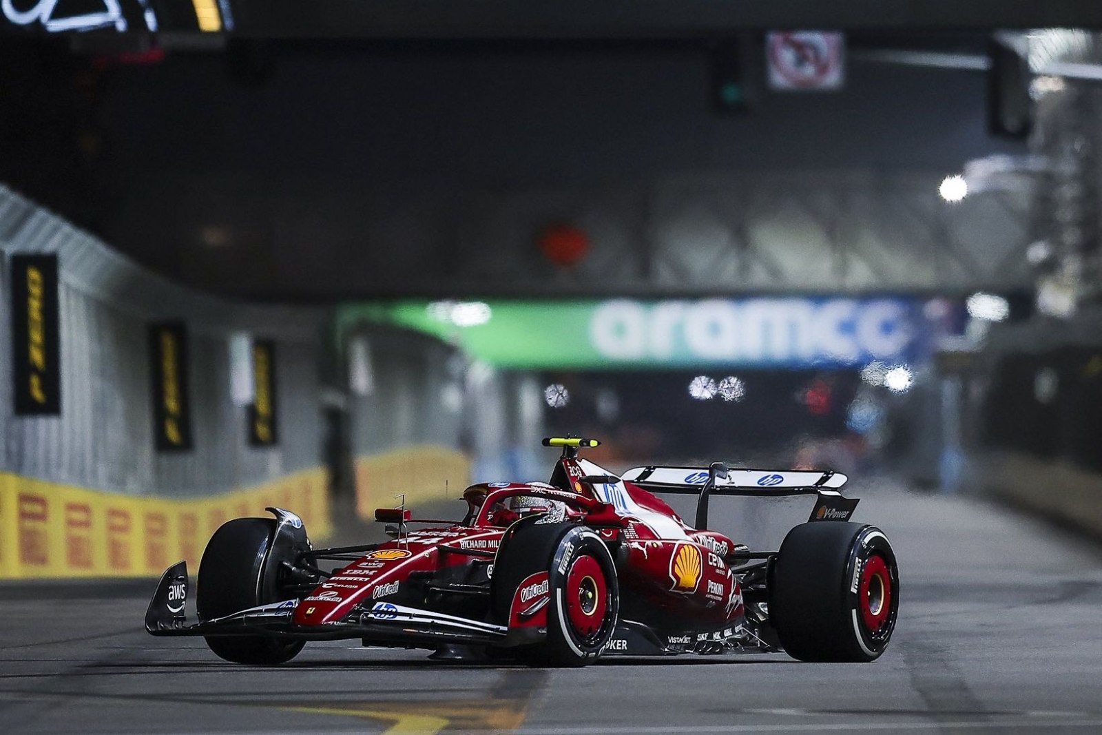 Ferrari diz que perdeu GP de Las Vegas na classificação e lamenta: “Carro era bom”