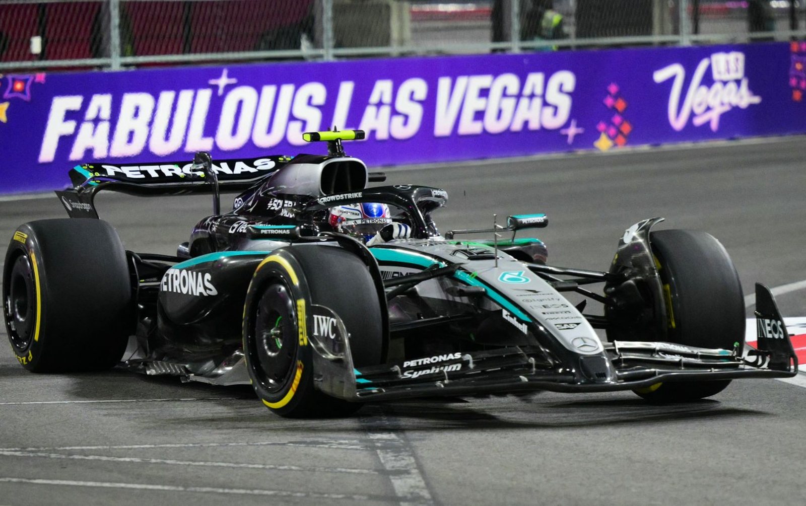 Mercedes adopta cautela y dice que «no se puede sacar conclusiones» de FP2 en Las Vegas