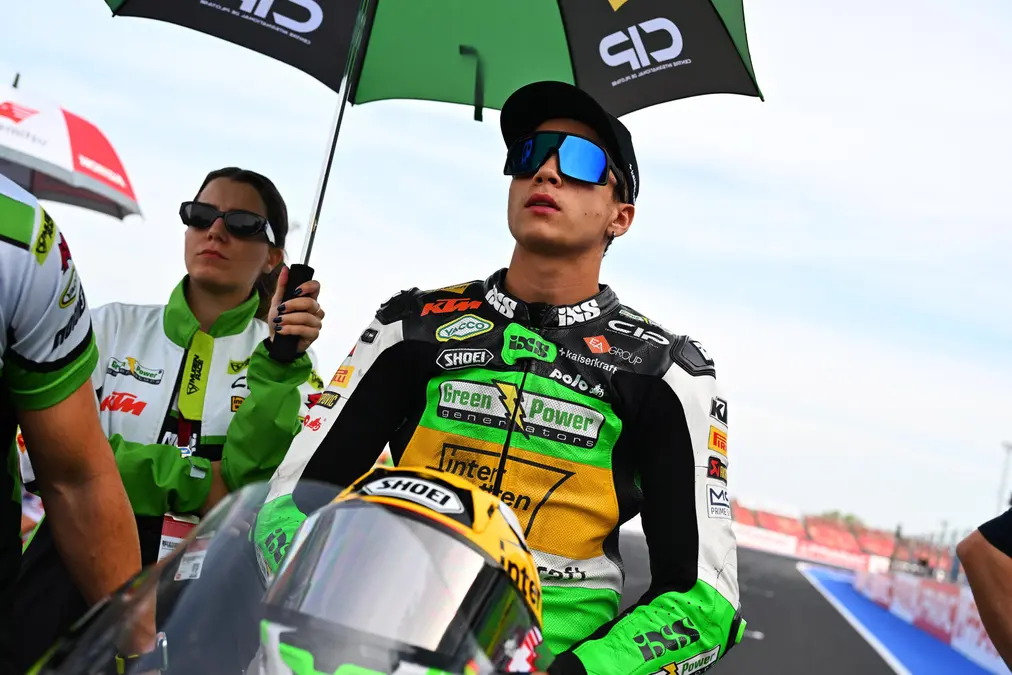 Dettwiler anuncia que no correrá en Moto3 2026 con el equipo de Paolo Simoncelli