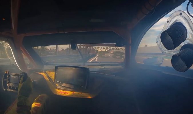 Casagrande abandona shakedown da Stock Car após fumaça no carro em Interlagos