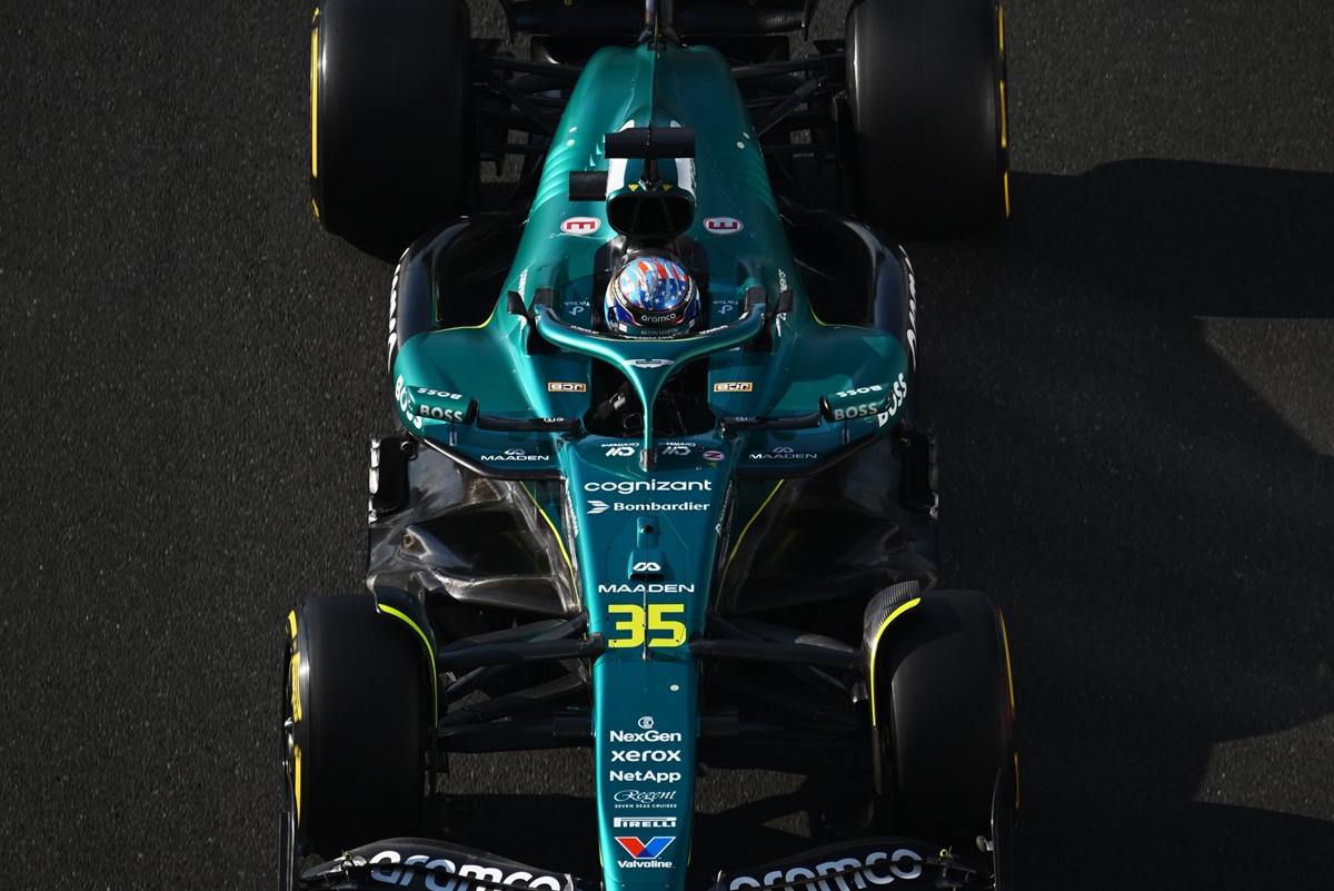Crawford encerra ano da F1 com liderança no teste coletivo de Abu Dhabi. Bortoleto é 18º