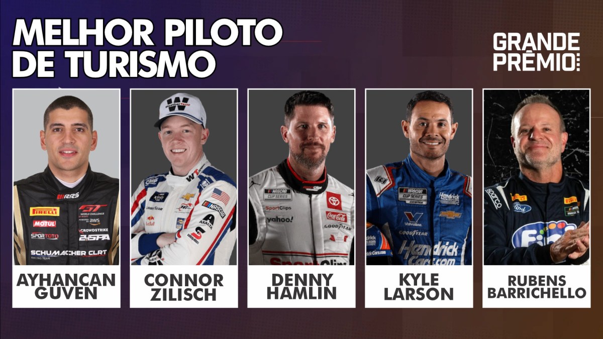 Melhores do Ano 2025: Güven, Zilisch, Hamlin, Larson ou Barrichello: qual o melhor?