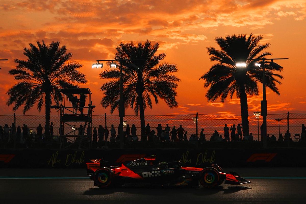 Fórmula 1 decide título da temporada 2025 em noite quente de domingo em Abu Dhabi