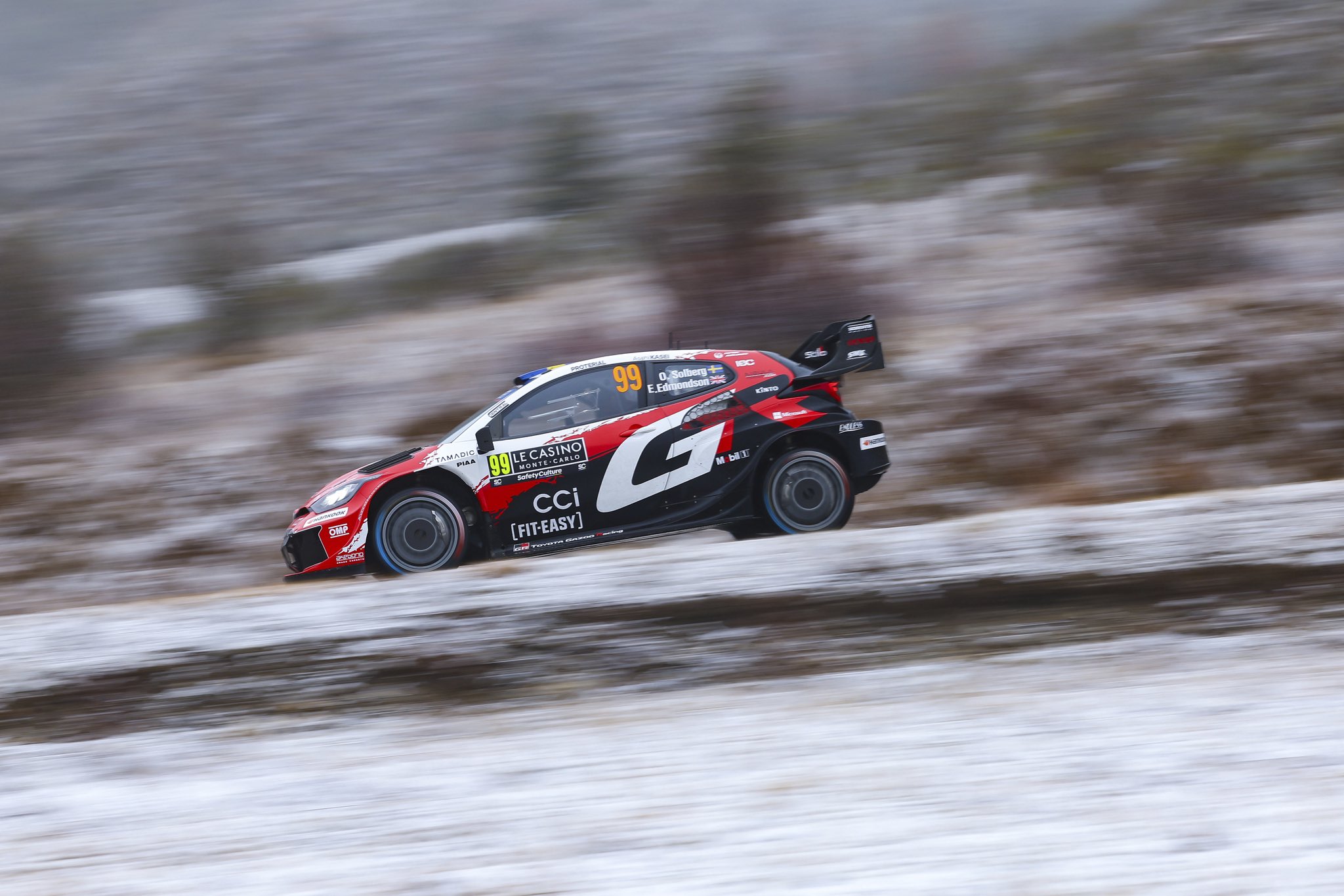 Solberg triunfa en el Rally de Montecarlo del WRC y lidera 1-2-3 de Toyota