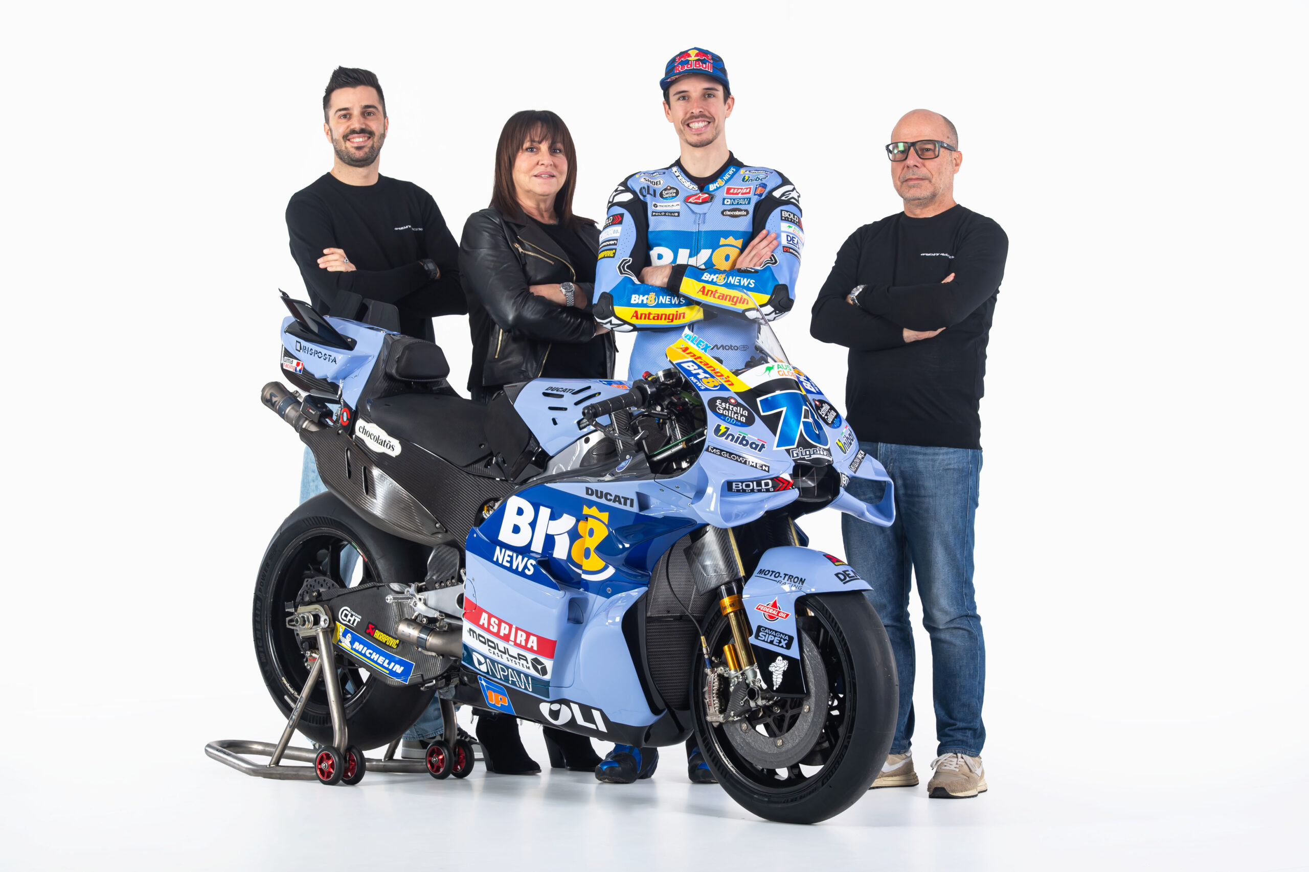 Gresini espera mantener su protagonismo en MotoGP 2026: «Las expectativas son altas»