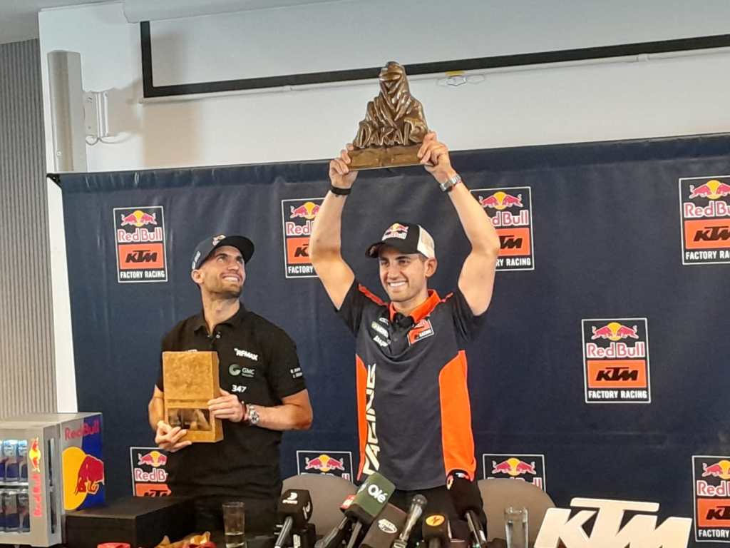Benavides admite que será operado tras vencer el Dakar 2026: “La lesión me hizo ganar”