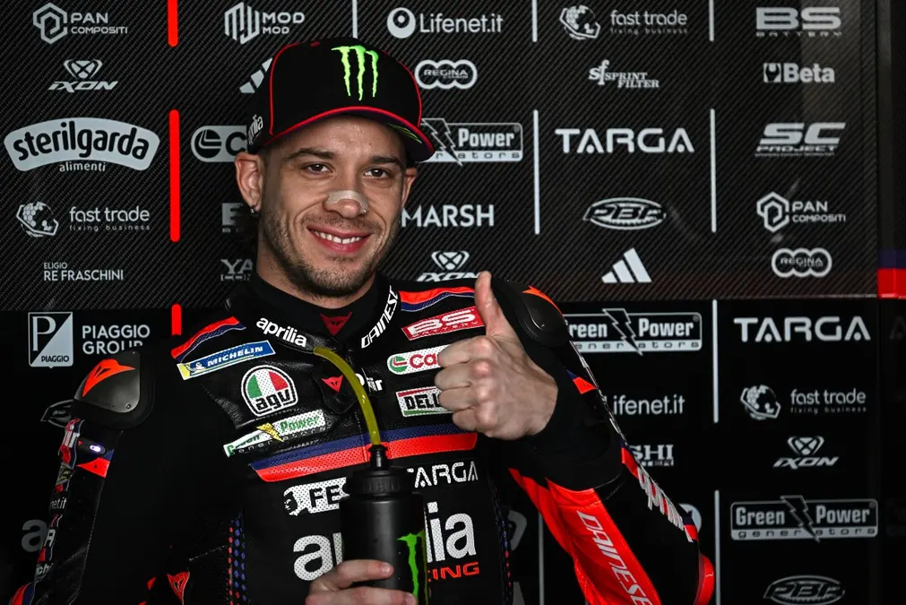 Bezzecchi dice estar satisfecho con las pruebas, pero ve “áreas de mejora” en Aprilia