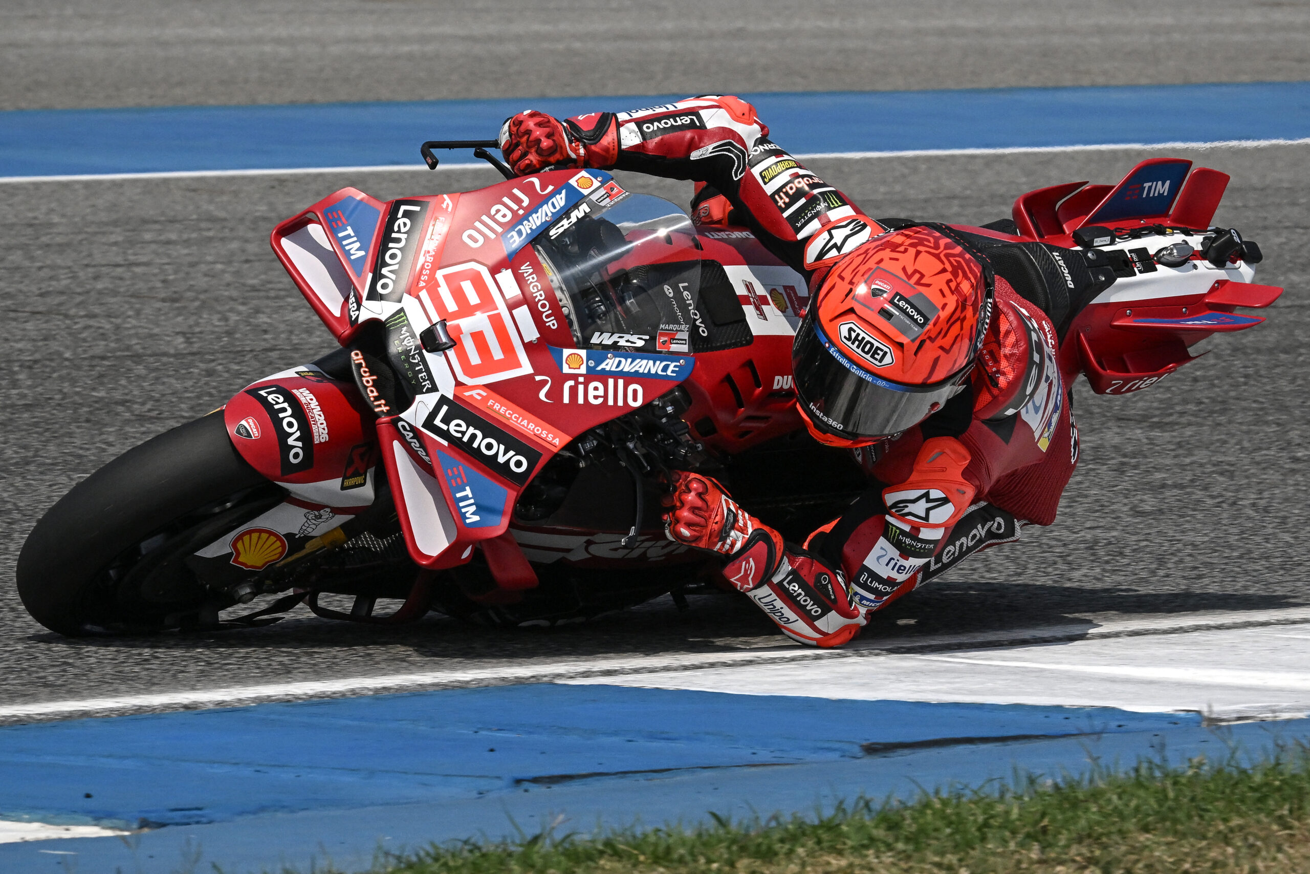 Marc Márquez aprova testes na Tailândia, mas lamenta quedas: “Faltou concentração”