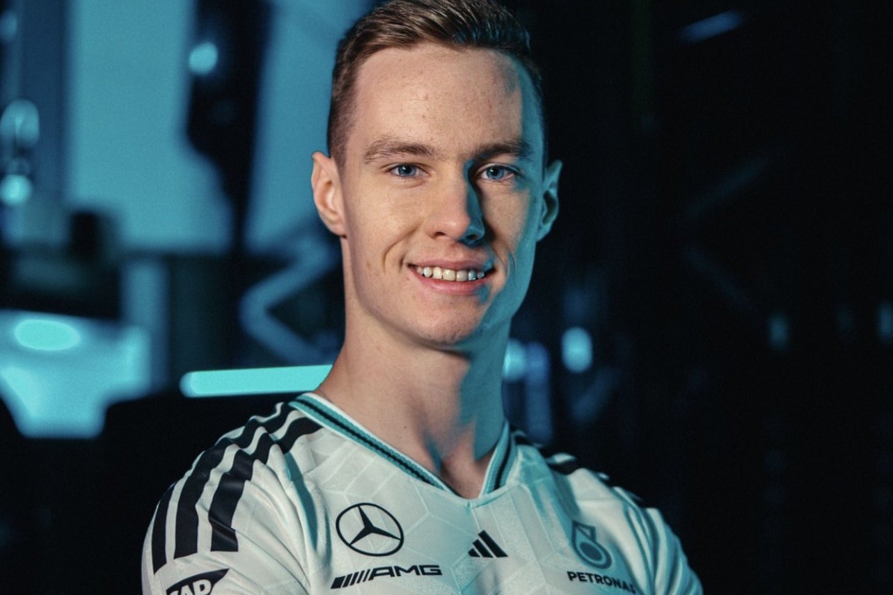 Duerksen explica rol como piloto de desarrollo y expresa deseo de “entrar a F1 con Mercedes”