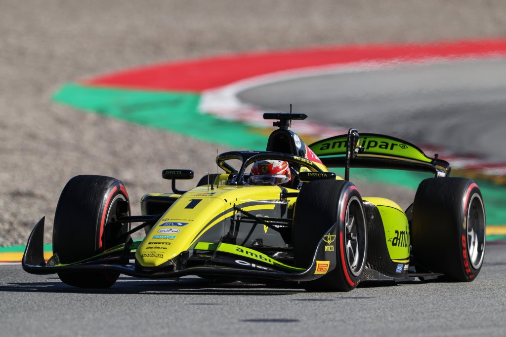 Câmara finaliza las pruebas de F2 en Barcelona al frente; Varrone es 11° y Duerksen 13°