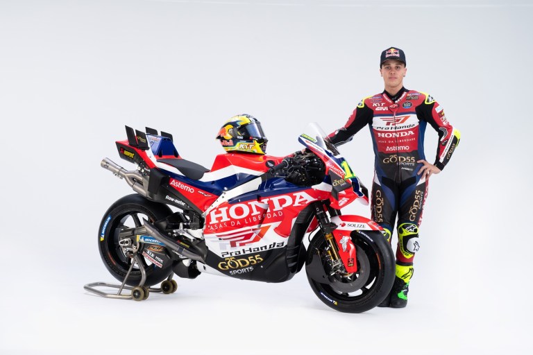Diogo Moreira assinou contrato de três anos com a Honda (Foto: LCR)