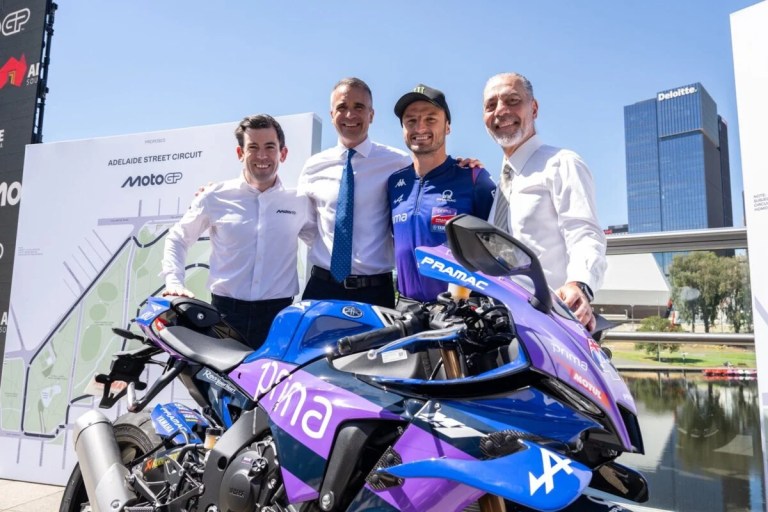 MotoGP promete imágenes del circuito de Adelaide y apuesta por la expansión a trazados callejeros