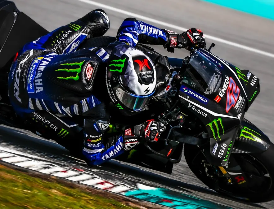2 roturas y 24 horas de trabajo: Yamaha explica el revés en los test de MotoGP en Malasia