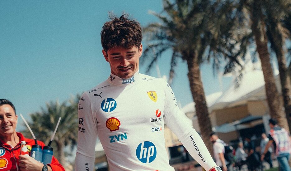 Leclerc celebra quilometragem, mas evita avaliar nível da Ferrari após 4º dia de testes