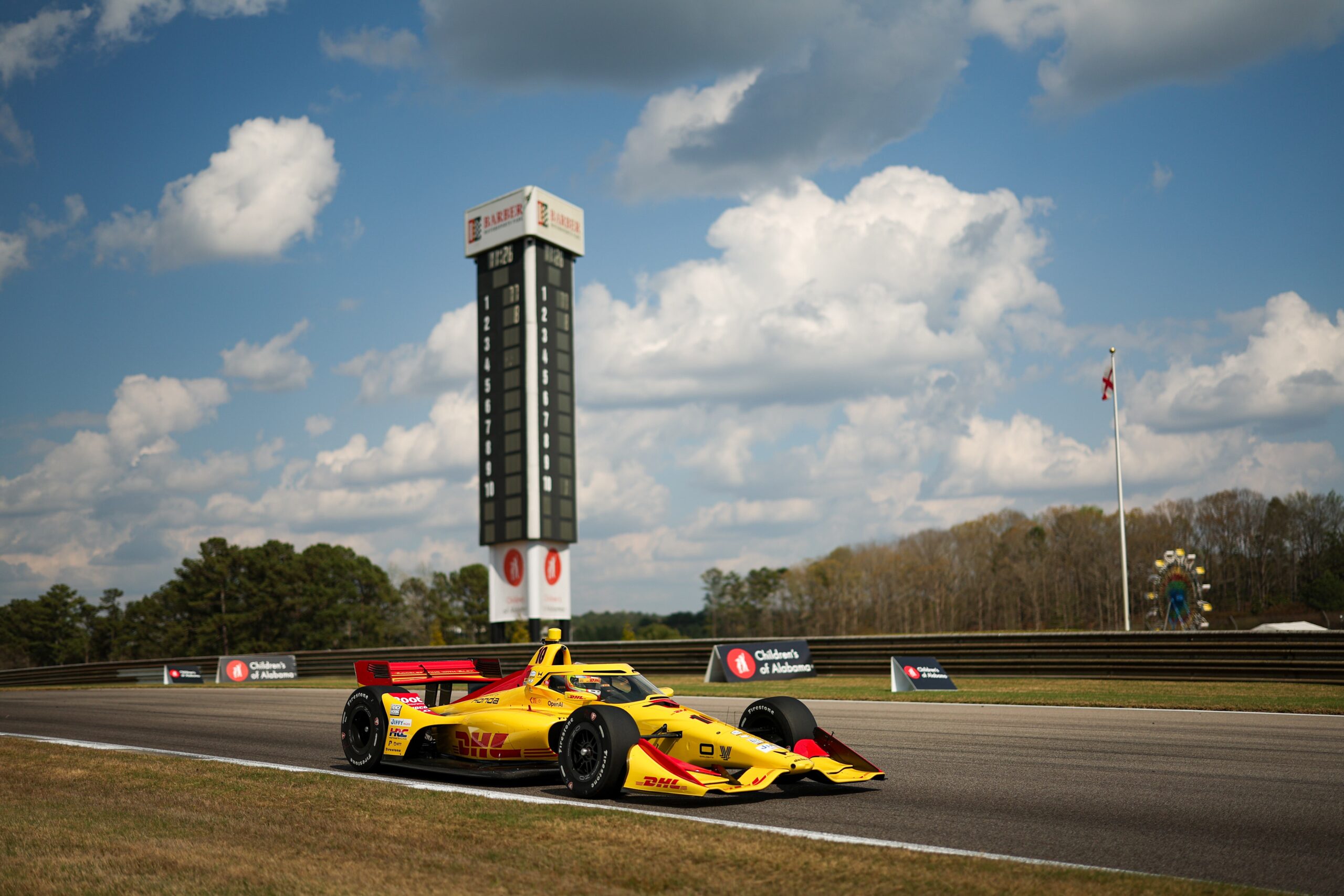 Palou controla corrida e vence com sobras GP do Alabama. Collet é 21º