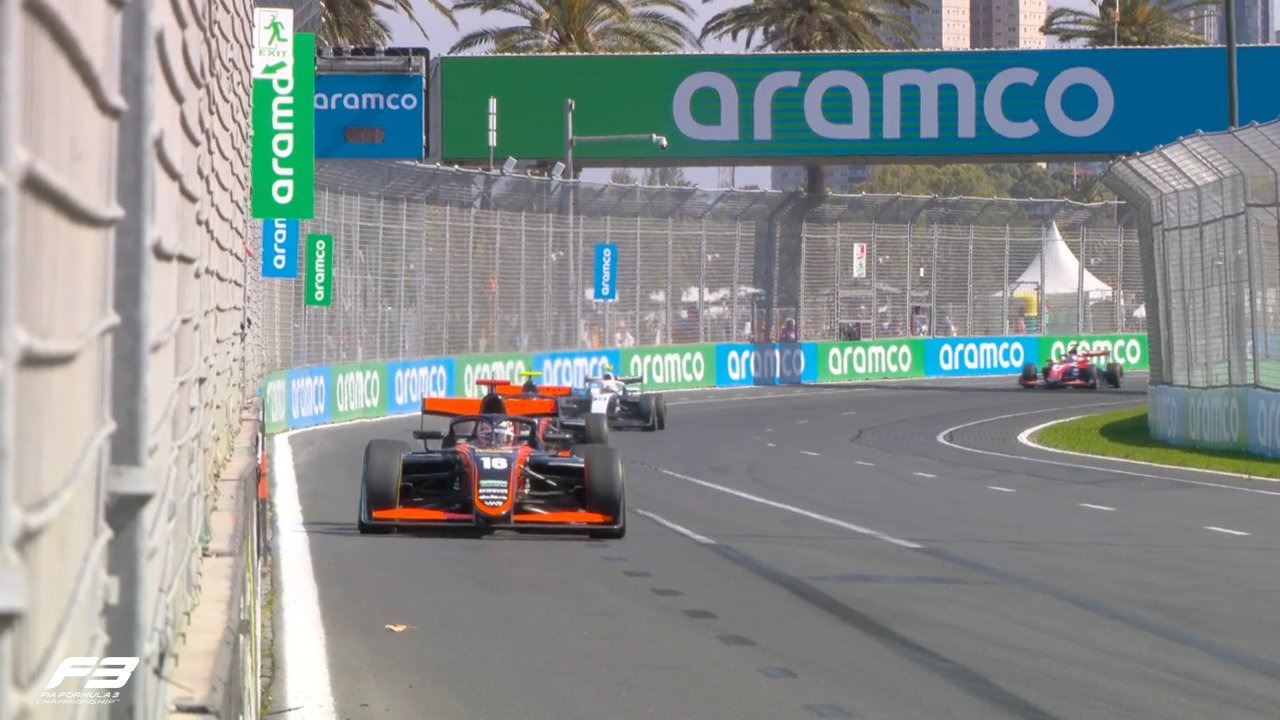 Del Pino vence corrida sprint da F3 encerrada por batida forte na Austrália