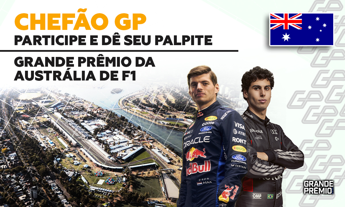 CHEFÃO GP retorna com inscrições gratuitas e abre palpites para GP da Austrália de F1