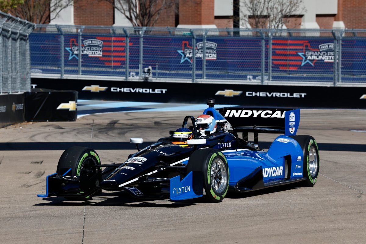 Indy escala ex-NFL para andar em carro de dois lugares no GP do Alabama