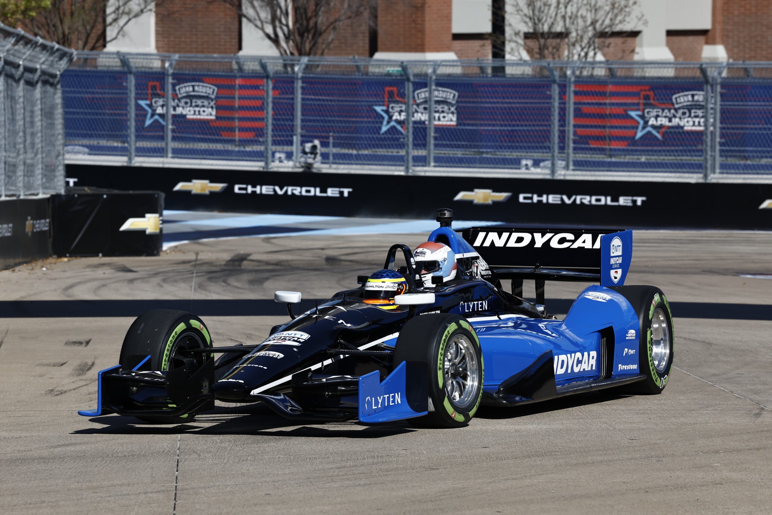 Indy escala ex-NFL para andar em carro de dois lugares no GP do Alabama