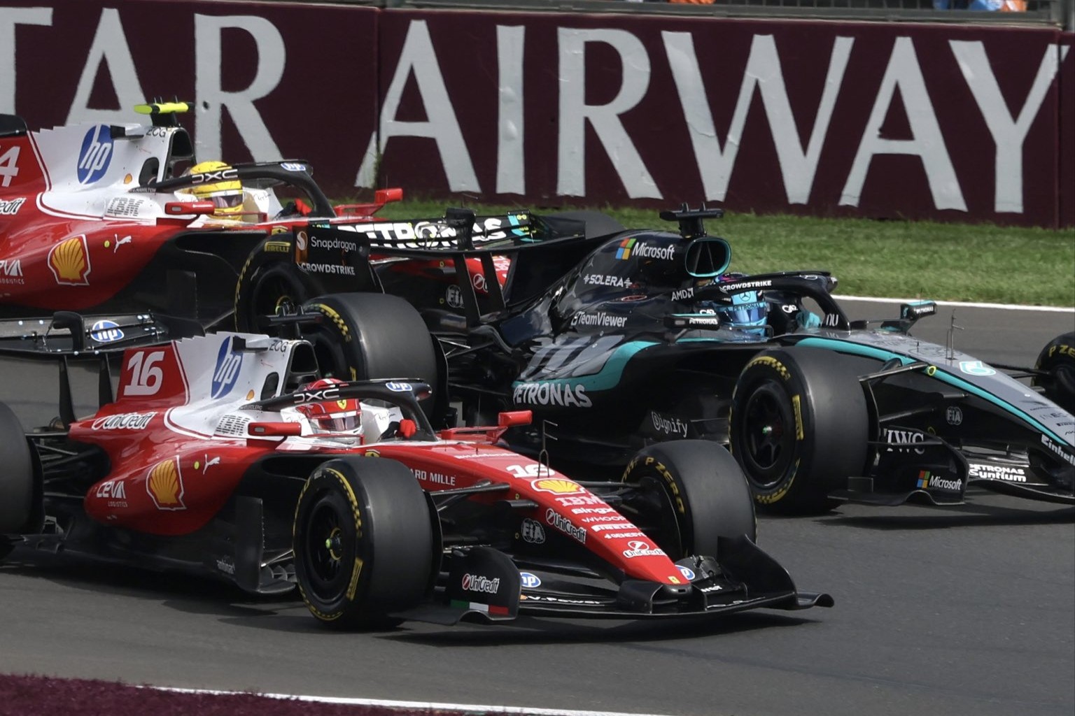 Russell destaca duelo con Ferrari en victoria en el GP de Australia: “Sabíamos que sería difícil”