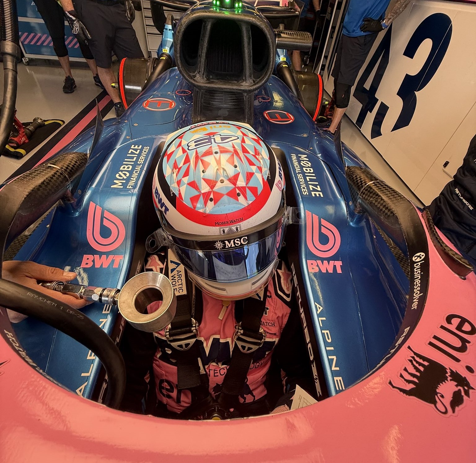 Colapinto revela el motivo de la sanción en el GP de Australia y dice: “Es una locura”