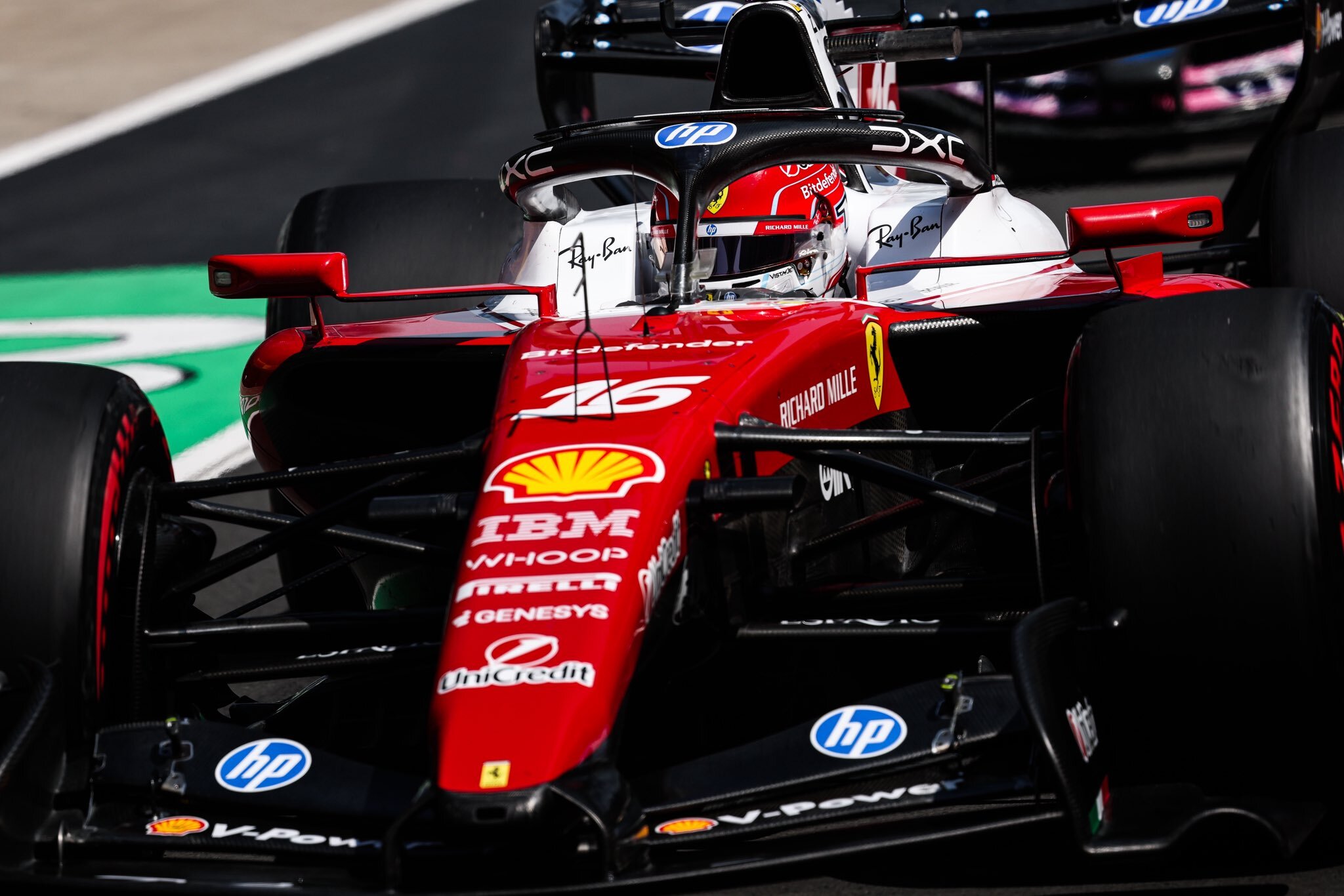 Leclerc advierte sobre desventaja de Ferrari en clasificación sprint de China