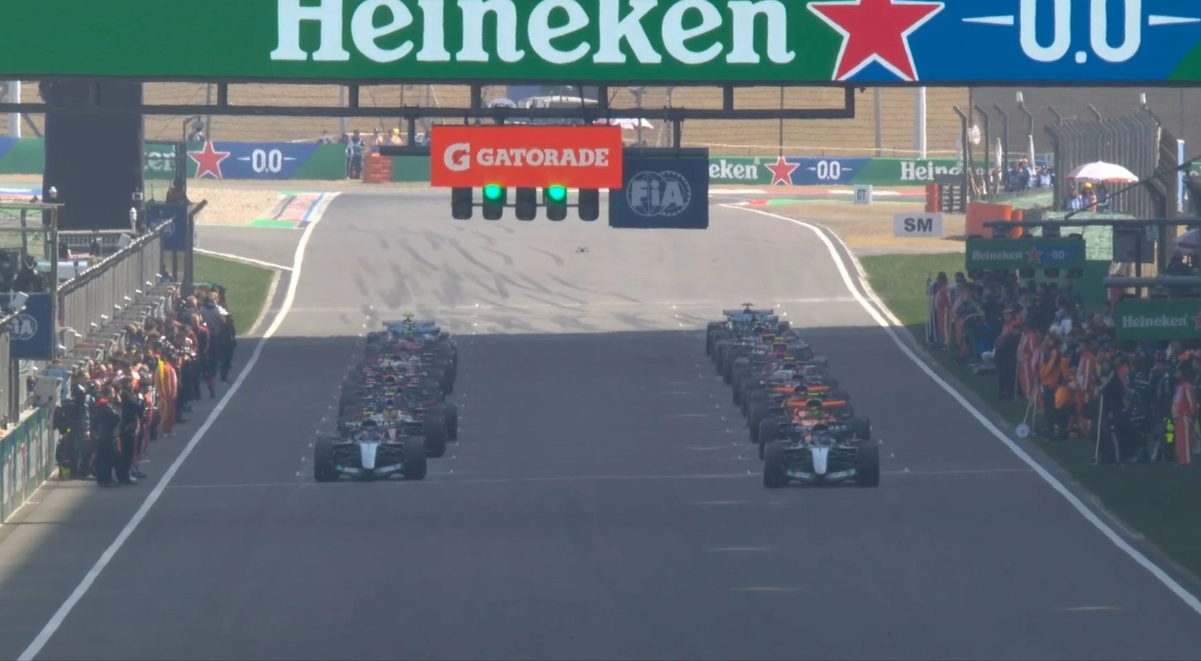 ¿Cómo quedó la grilla de largada para el Gran Premio de China?