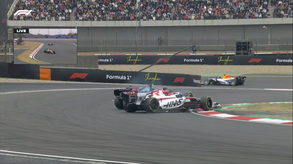 Ocon golpea a Colapinto tras el pitstop del argentino en el GP de China