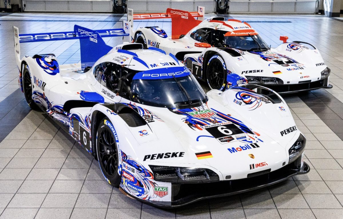 Porsche Penske homenageia carro histórico com pintura especial para 12H de Sebring