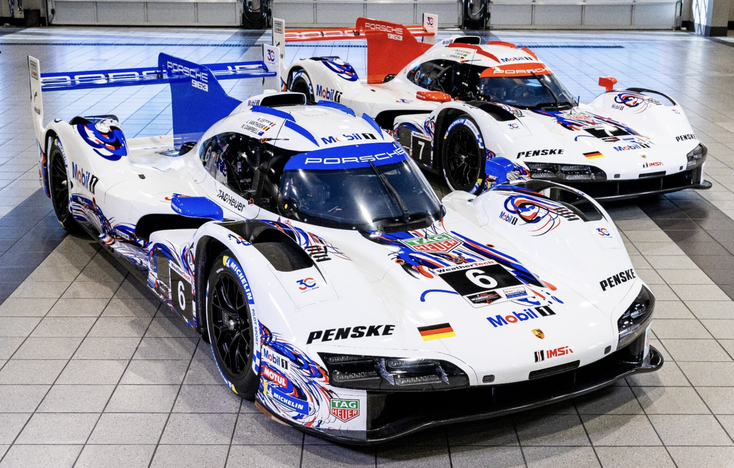 Porsche Penske homenageia carro histórico com pintura especial para 12H de Sebring