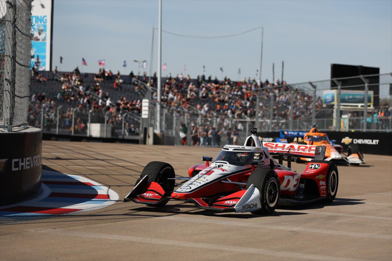 McLaughlin lidera la FP1 del GP de Arlington; Palou es 2° y O’Ward, 4°