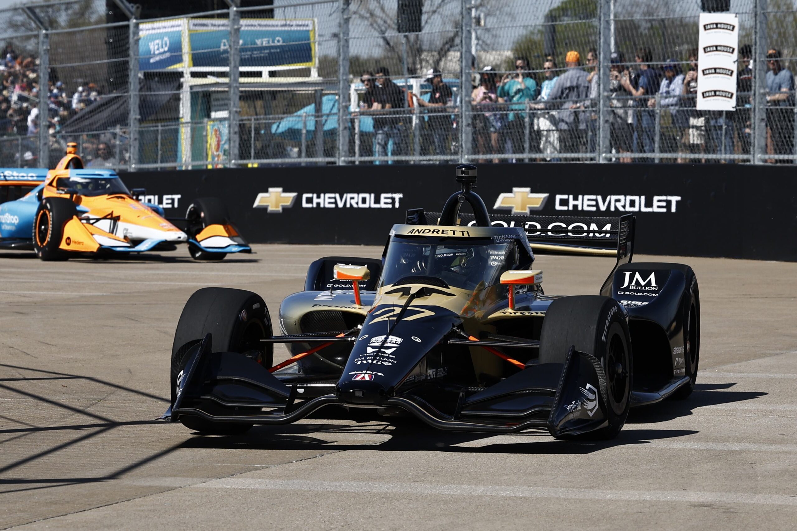 Kirkwood voa no fim, supera Palou e lidera treino livre 2 da Indy em Arlington