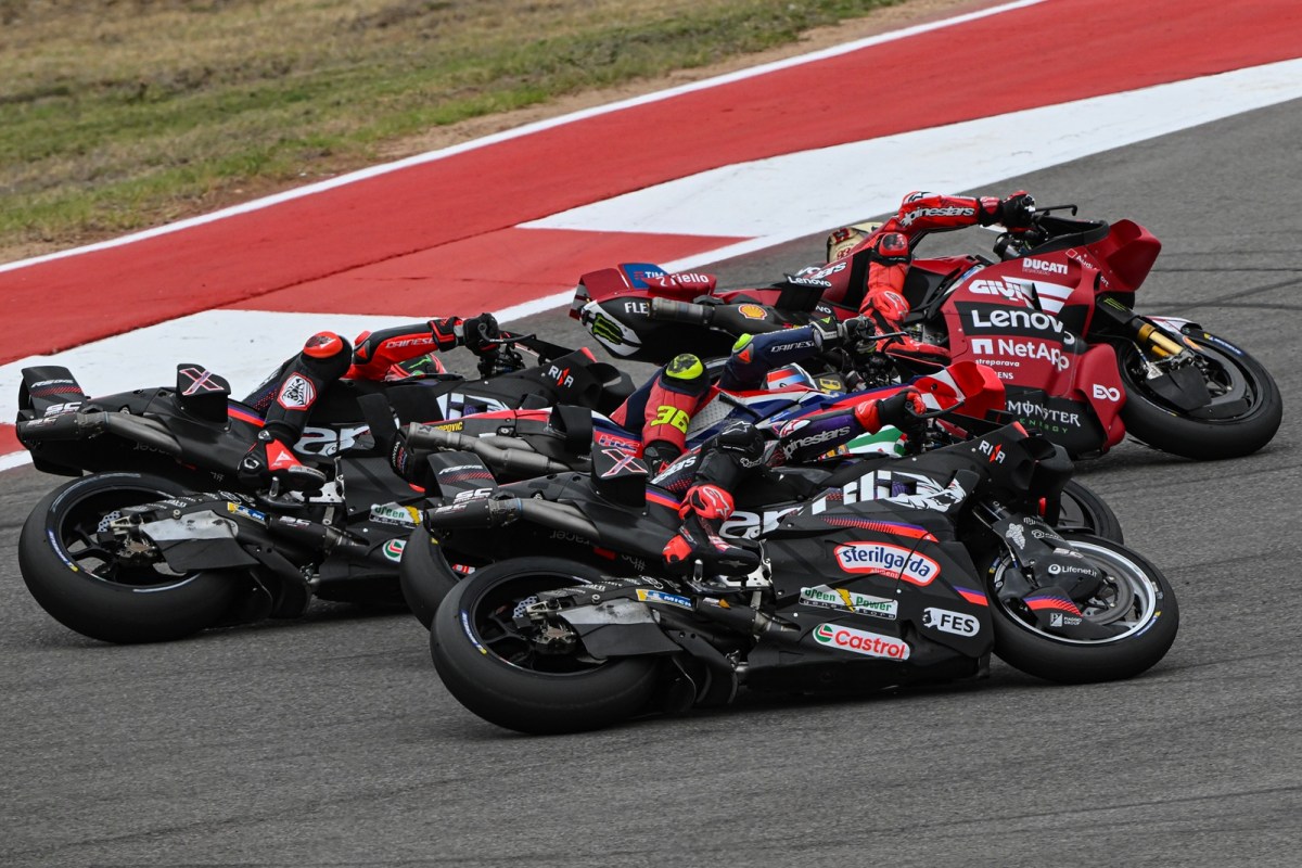 Diretor da Aprilia torce por recuperação plena de Marc Márquez: “É estímulo para nós”