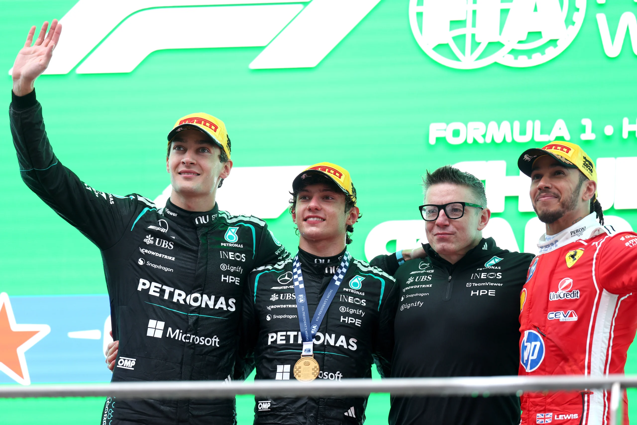 Hamilton y Russell apoyan el desembarco de un equipo chino en la F1